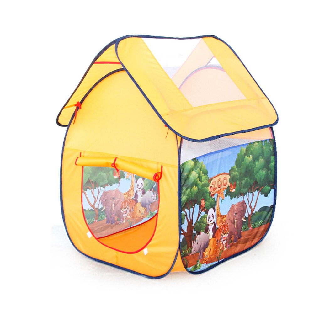 freundlicher Zelt drinnen-draussen-Spiel Haus Ozean Ball Schwimmbad Abnehmbare Klapp Karikatur Ebene Ozean Dinosaurier Baby Zelt Spielzeug: 01