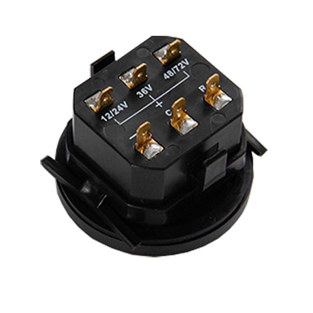 Indicador de batería Led de cuarzo contador horario Digital Agv indicador de batería para montacargas de coche indicador de batería medidor de electricidad para vehículo eléctrico