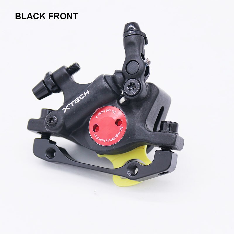 ZOOM XTECH-pinzas de freno de disco hidráulico HB100 para bicicleta de montaña, delanteras y traseras, 120/140/160/180MM, MT200 M315: Black Front
