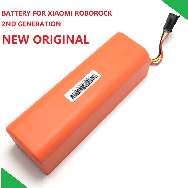 Originalt udskiftningsbatteri til xiaomi roborock støvsuger  s50 s51 s55 mijia gen 1st tilbehør