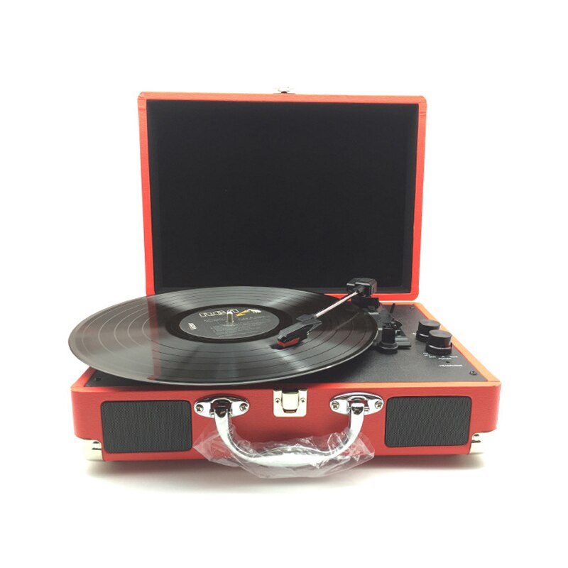 Record player with speaker portable turntable old record player gramophone gramophone bluetooth speaker stereo turntable