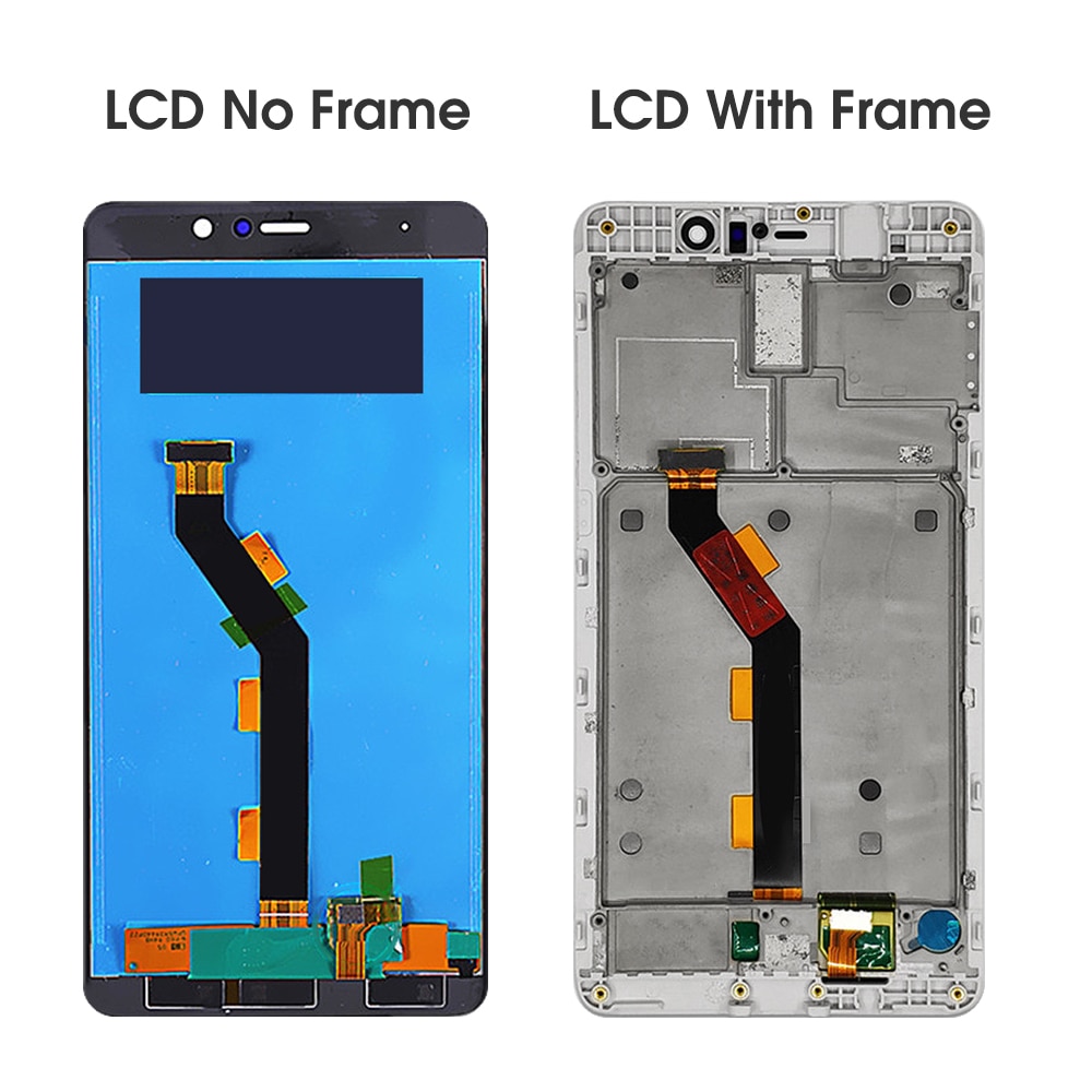 5.7 ''Originele Lcd Voor Xiao Mi 5S Plus Mi 5S Plus Mi5S Plus Lcd-scherm Touch Panel Digitizer met Frame Voor Mi 5S Plus