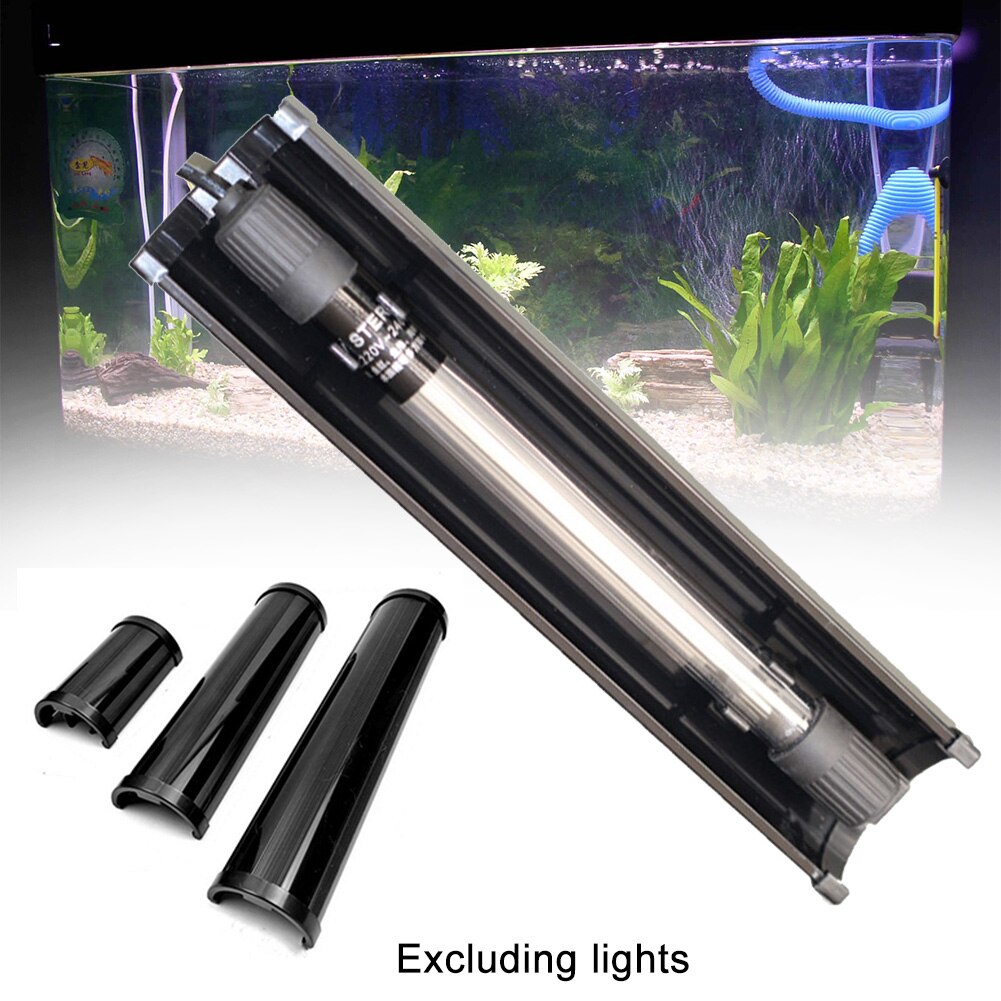 UV Lamp Hood Fish Pond Plastic Solid Baffle Plate Replacement Parts Aquarium Accessories Light Barrier Pet Supplies Black