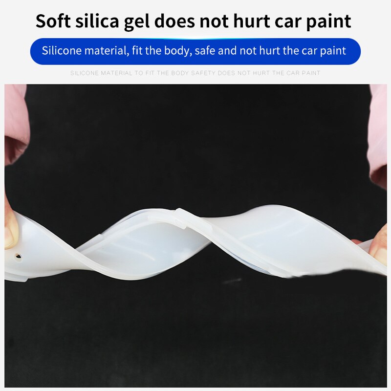 Soft Silicone Windshield Scraper T-Shaped Blade With Humanized Handle Soft Silicone Dewatering Scraper