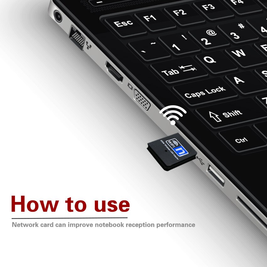 Wireless 802.11b/g/n USB Adapter 300Mbps Signal Wifi Dongle USB 2.0 WiFi Wireless Network Card Receiver