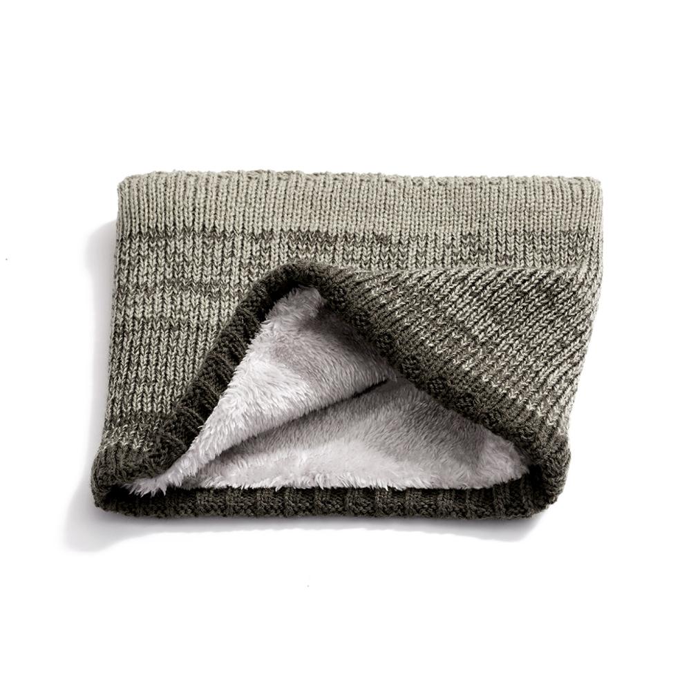 Molixinyu Winter Baby Sjaal Thicken Warm Plus Fluwelen O Ring Vrouwen Sjaal Voor Meisjes Katoen Gebreide Mode Zachte Sjaal Voor vrouwelijke