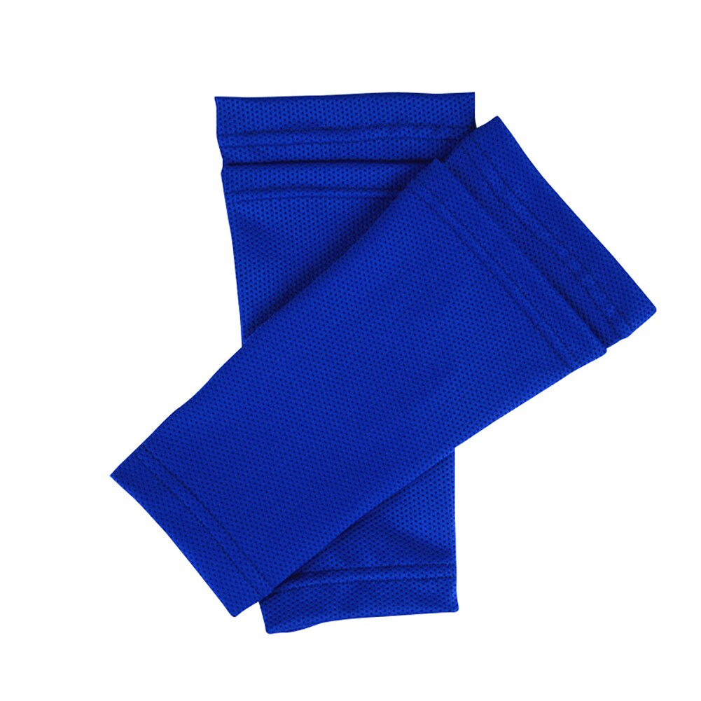 1 paar Professionele Been Mouwen Ondersteunende Pads Voetbal Beschermende Sokken Slijtvastheid Polyester Voetbal Scheenbeschermer Sport