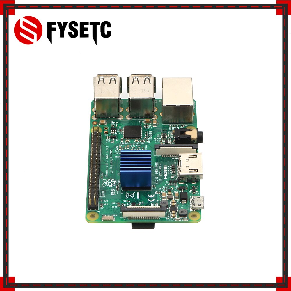 2 stücke Blau Raspberry Pi Kühlkörper Kühler Aluminium 15*14*13mm Mit Klebstoff Für Kühl Raspberry Pi 3/2 modell B LV8729/TMC2100