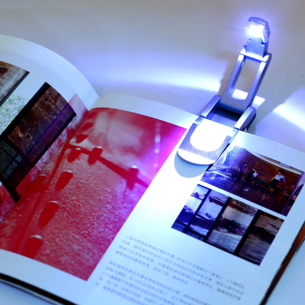 Black Flexibele Folding LED Clip On Reading Book Light Lamp Voor Reader Kindle Zoeken
