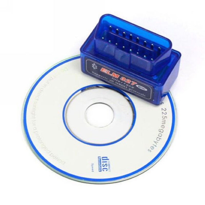 Escáner Bluetooth Mini OBD II / OBD 2 ELM327, compatible con Android, 1,5, 9