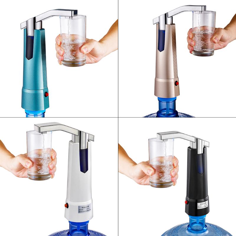 Waterpomp Dispenser Bmk Elektrische Gallon Drinken Fles Water Doseren Pomp Met Aan/Uit Schakelaar & Touch Button 2 werkingsmodi