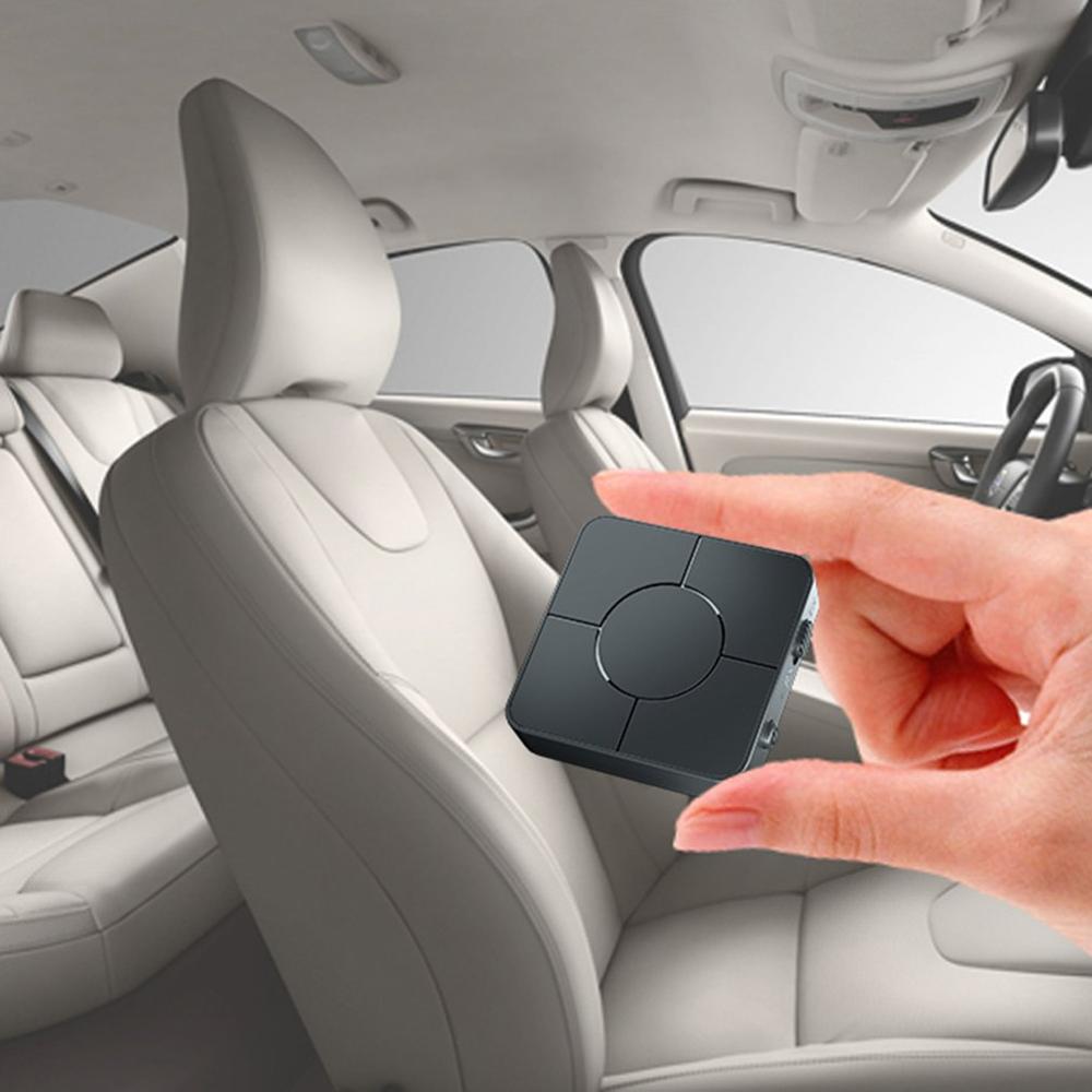 Hands-Free Transmitter Receiver Two In One Car Phone Speaker Stereo Wireless Audio Elements For Car Mp3 Player