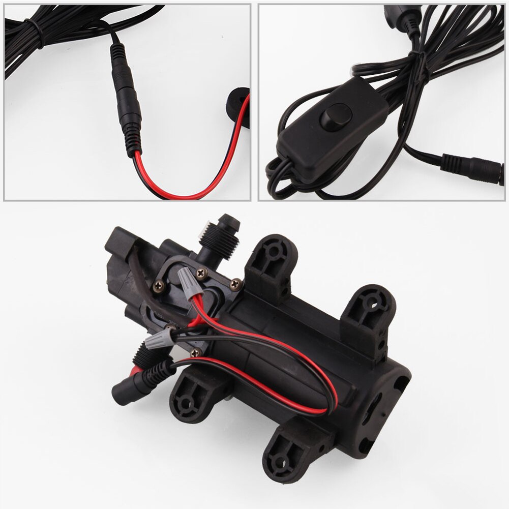 Car Wash Pump 12V Portable High Pressure Self-Priming Quick Car Cleaning Electric Washer Kit
