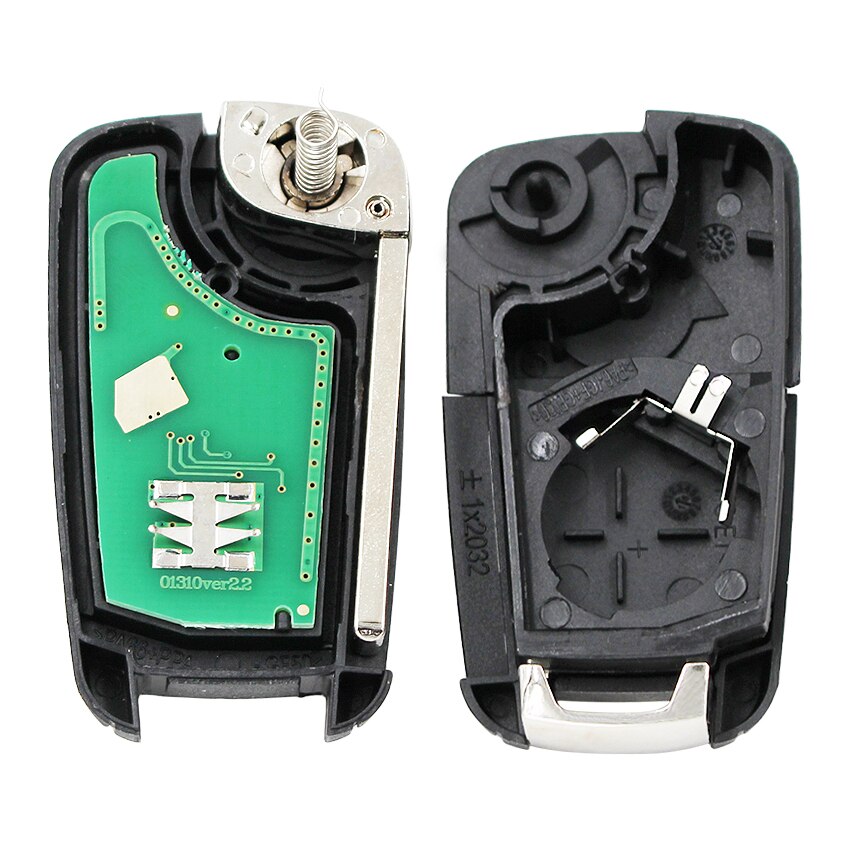 Clé télécommande avec puce ID46, 315/433mhz, pour voiture Chevrolet Cruze, Aveo, Opel, Adam, Astra, J, Zafira C, Mokka, Buick, lasso, Encore, Allure HU100
