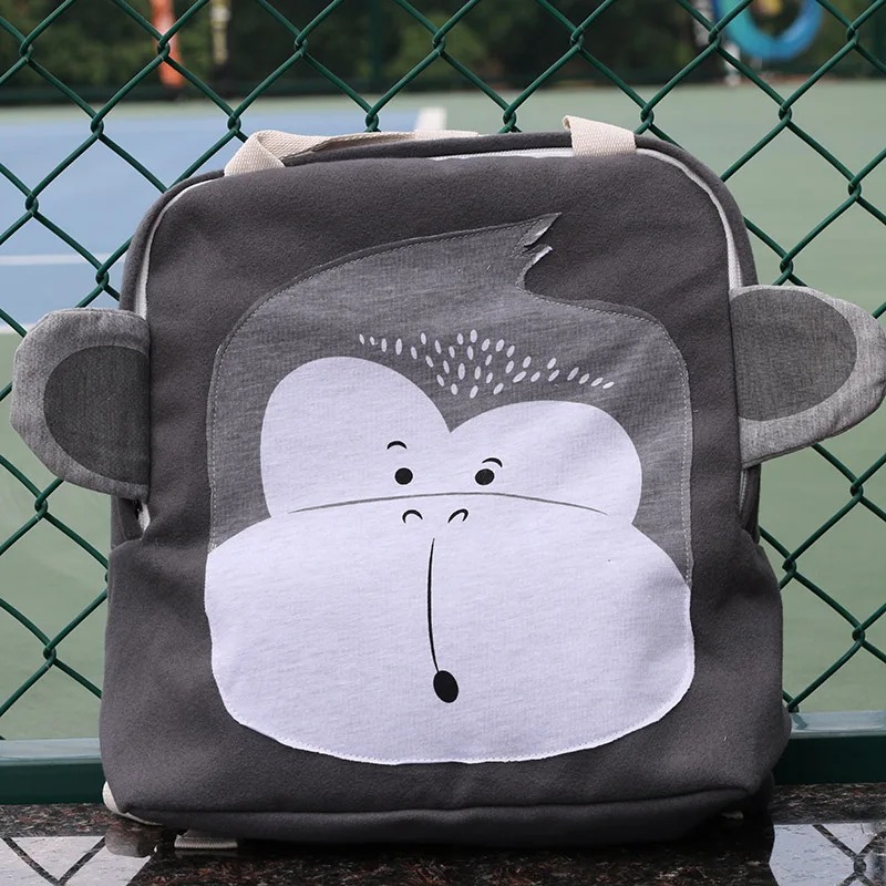 freundlicher Rucksack Kleinkind freundlicher Schultasche Tiere Mädchen Jungen Rucksack Kindergarten Karikatur Kaninchen Löwir Rosa Druck Tasche: Himmel Blau