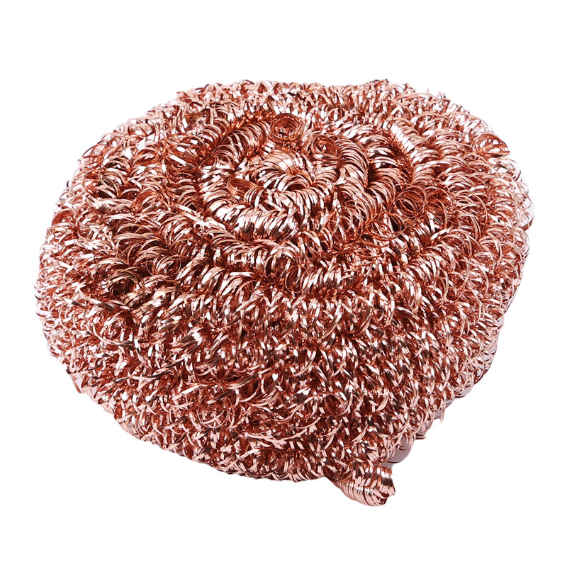 1PC cuivre réutilisable nettoyage boule fil soudure soudure fer pointe éponge balles soudure soudure fer pointe nettoyant cuisine outil