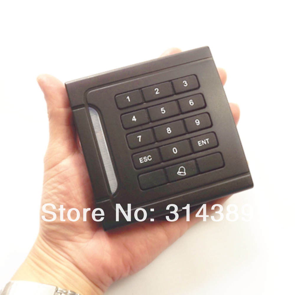 EM4100 125Khz Keypad Pincode 86*86mm KO Knock out box WG26 RFID ID card READER