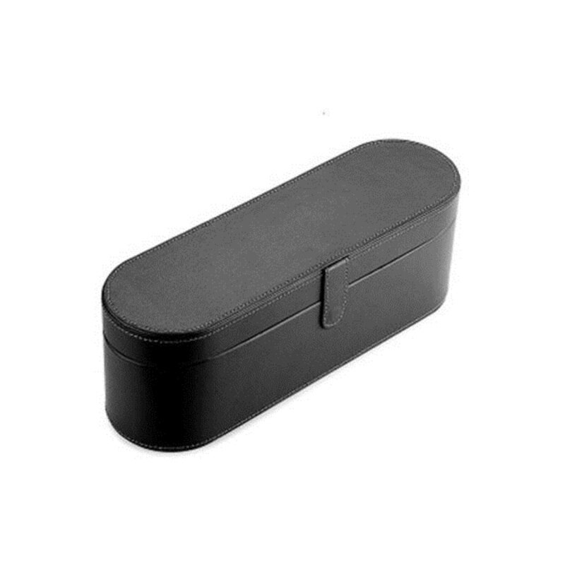 Boîte de rangement pour sèche-cheveux Dyson Supersonic, housse en cuir, étui de rangement pour la maison: Black