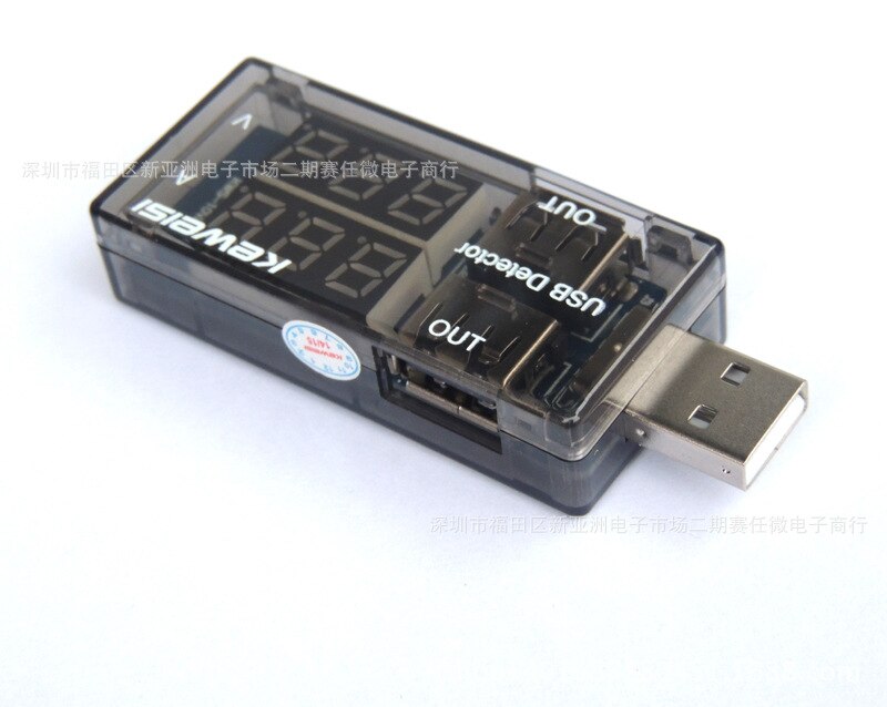 KEWEISI – chargeur USB 3V à 9V 0a à 3a, testeur de capacité de batterie, tension, compteur de courant,