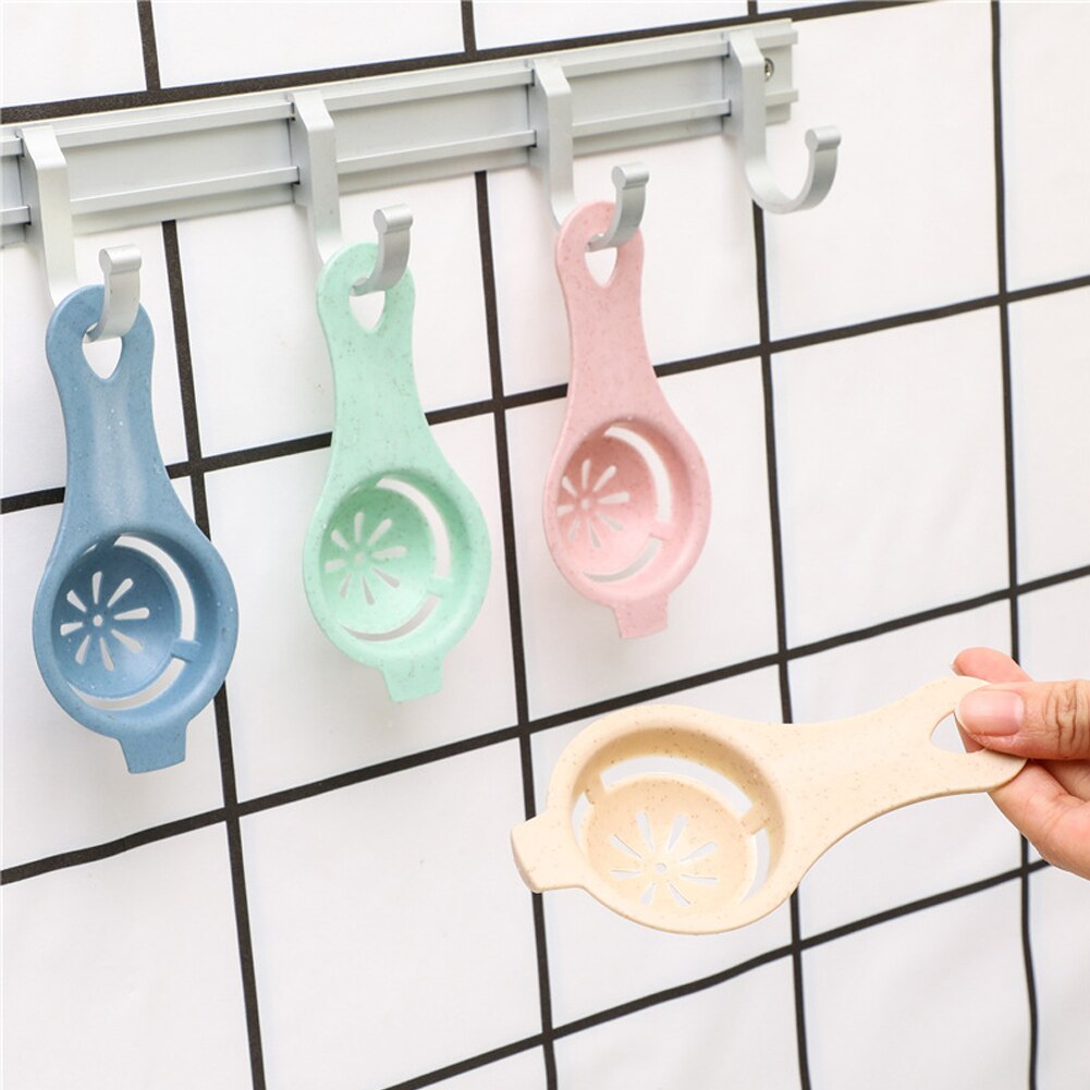 2Pcs Egg White Yolk Separator Household Egg Divider Kitchen Cooking Egg Tool Filter Egg Separator Cooking Gadgets Kitchen Supply
