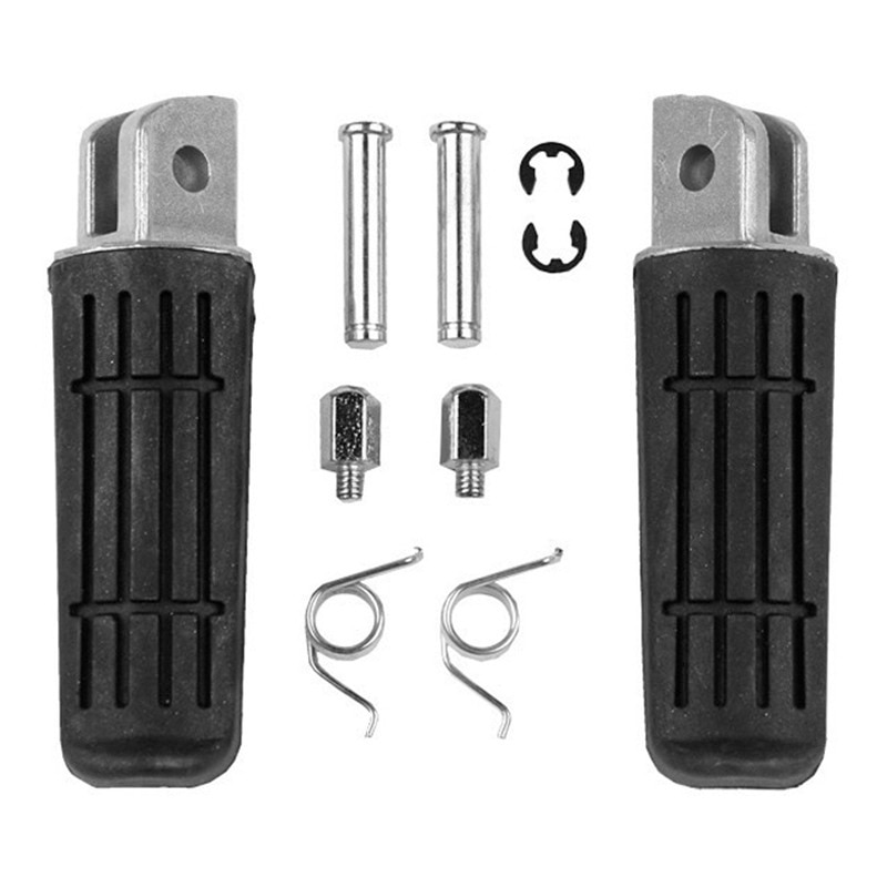 motorcycle Front Footrest Foot Pegs Pedals For YAMAHA FJR 1300 FZ1 FZ400 FZ6R XJR400 YZF 1000 R1 YZFR1 TDM 900 XJ900