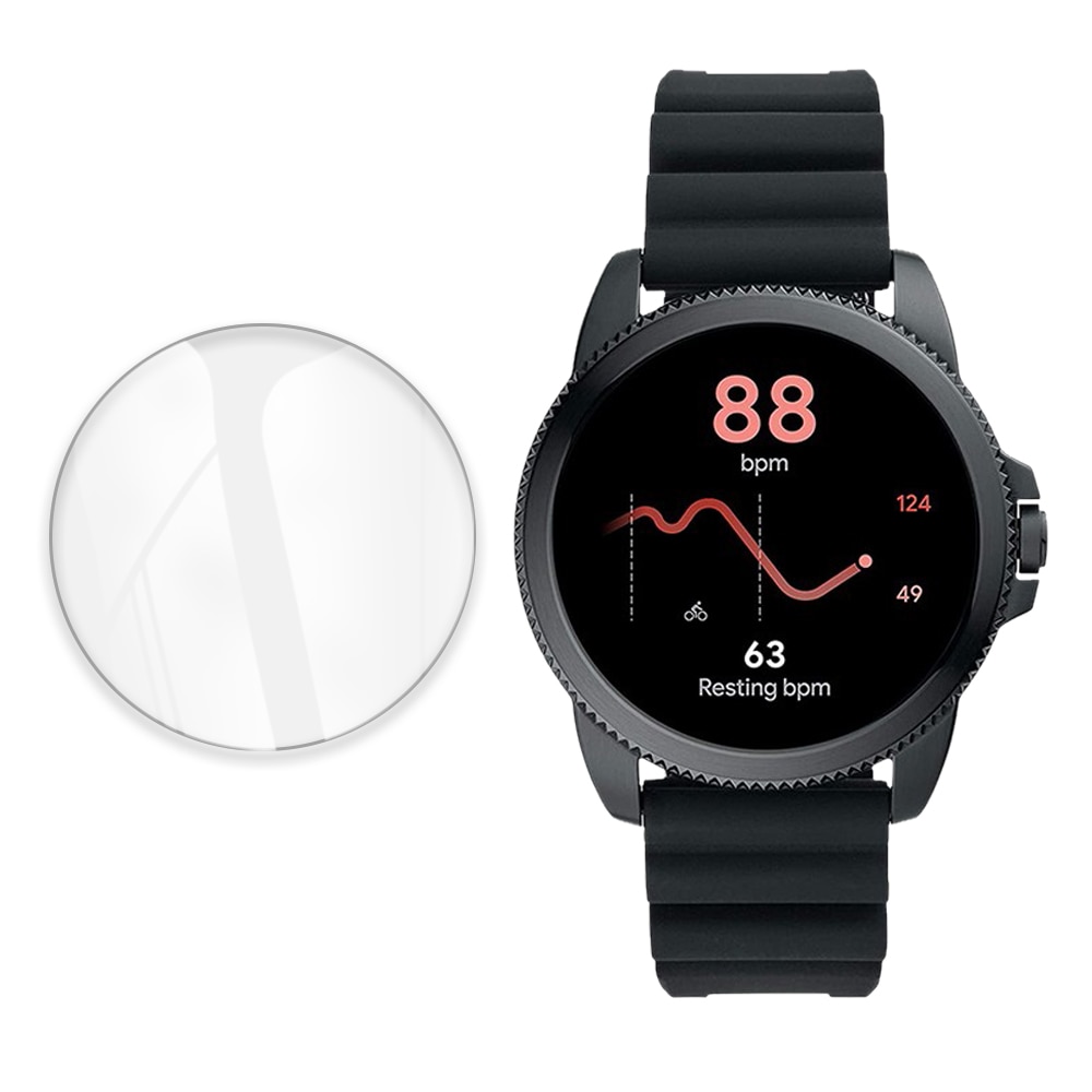 Tempered Glass Protective Film Clear For Fossil Gen 5E 5 6 42mm 44mm Smart Watch Toughened Screen Protector for Fossil Gen5E