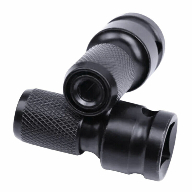 2Pcs socket set Wrench Socket Adapter Spanner Set Drive Converter Impact Tool 1/2 Inch Square To 1/4 Inch Hex Ratchet Socket