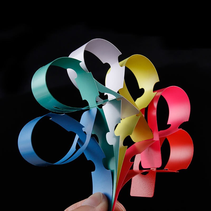 100pcs Durable Plant Hanging Tags plastic garden labels for Sapling Trees Nursery Classification Signs prompt card Planting tool