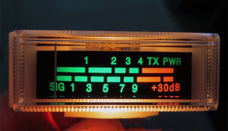 V-021 Level Signal Indicator with Backlight DB Meter Electronic Instrument Instructions +3DB