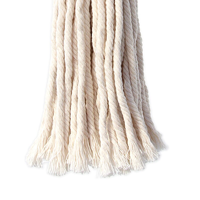 Handgemachte Baumwolle Gewebt Makramee Wand Hängen Blumen Korb Decoracion Hogar Blume Topf Gatden Dekorationen Korb Anlage Halter