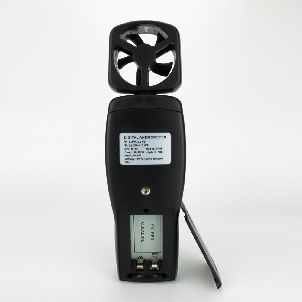 Digital Air Flow meter Anemometer AS806 0-45M/S wind speed sensor hand-held Anemometer Thermometer air flow speed meter