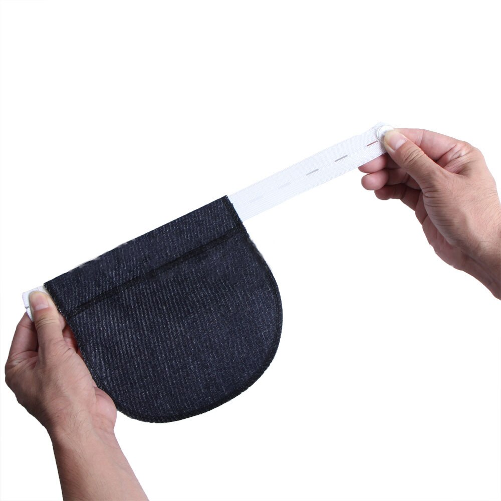 Extensor elástico para cintura de maternidad, Pantalones suaves, hebilla de extensión de cinturón, alargador de botón, ajustable para embarazadas
