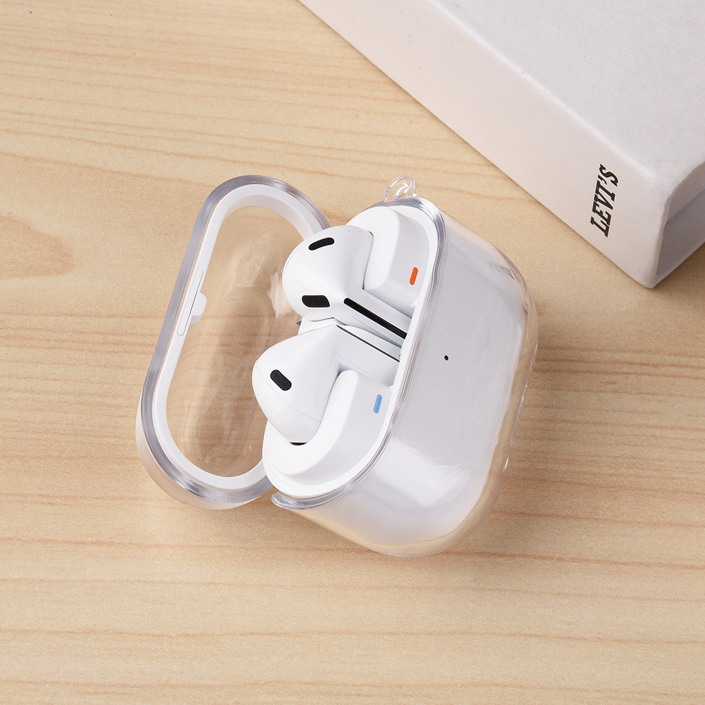 Funda transparente para auriculares Samsung Galaxy Buds 3 Pro, fundas de silicona suave, carcasa transparente para auriculares, funda protectora para Buds3