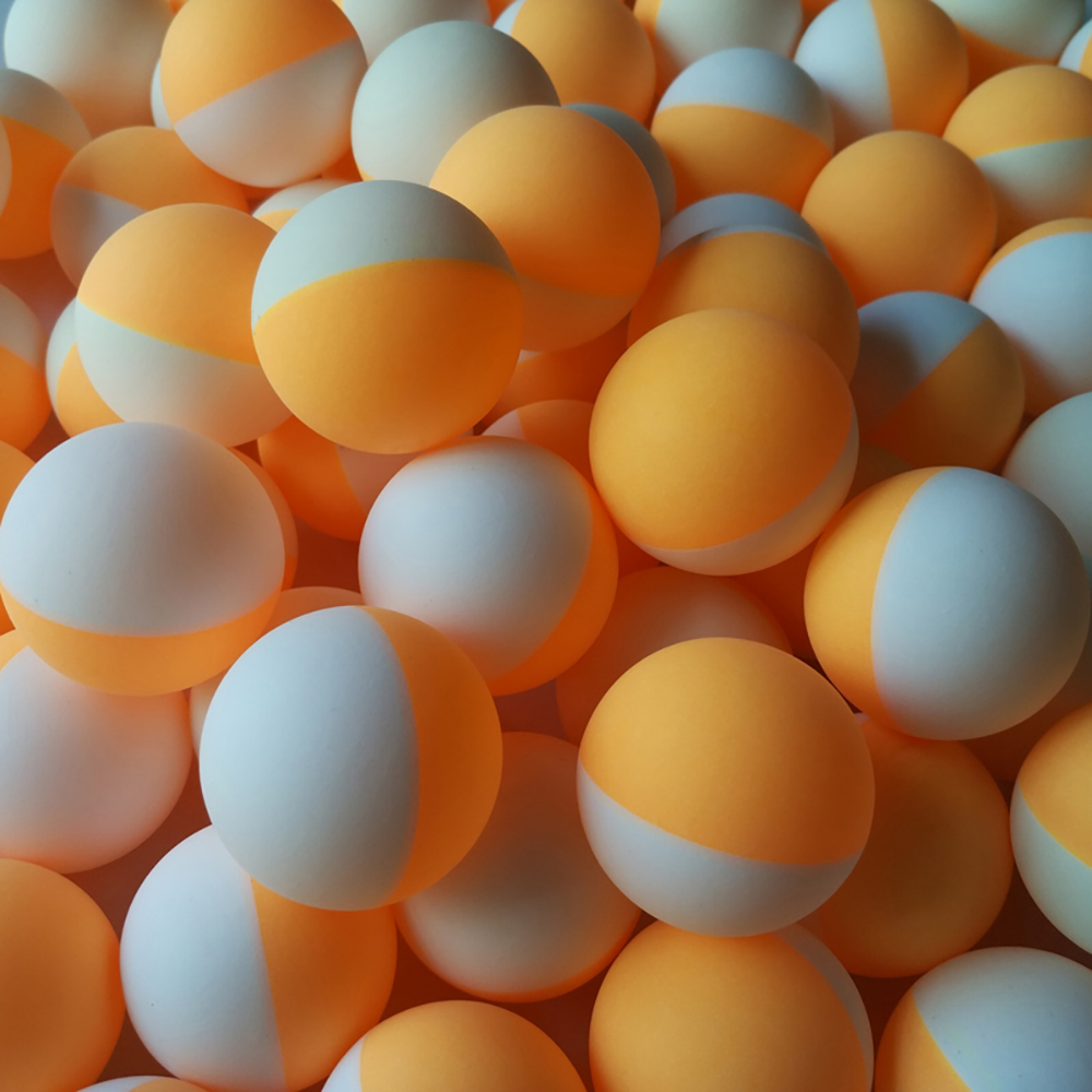 Pelotas de Ping Pong profesionales de 40mm, de doble Color, de 3 estrellas, 100 Uds.