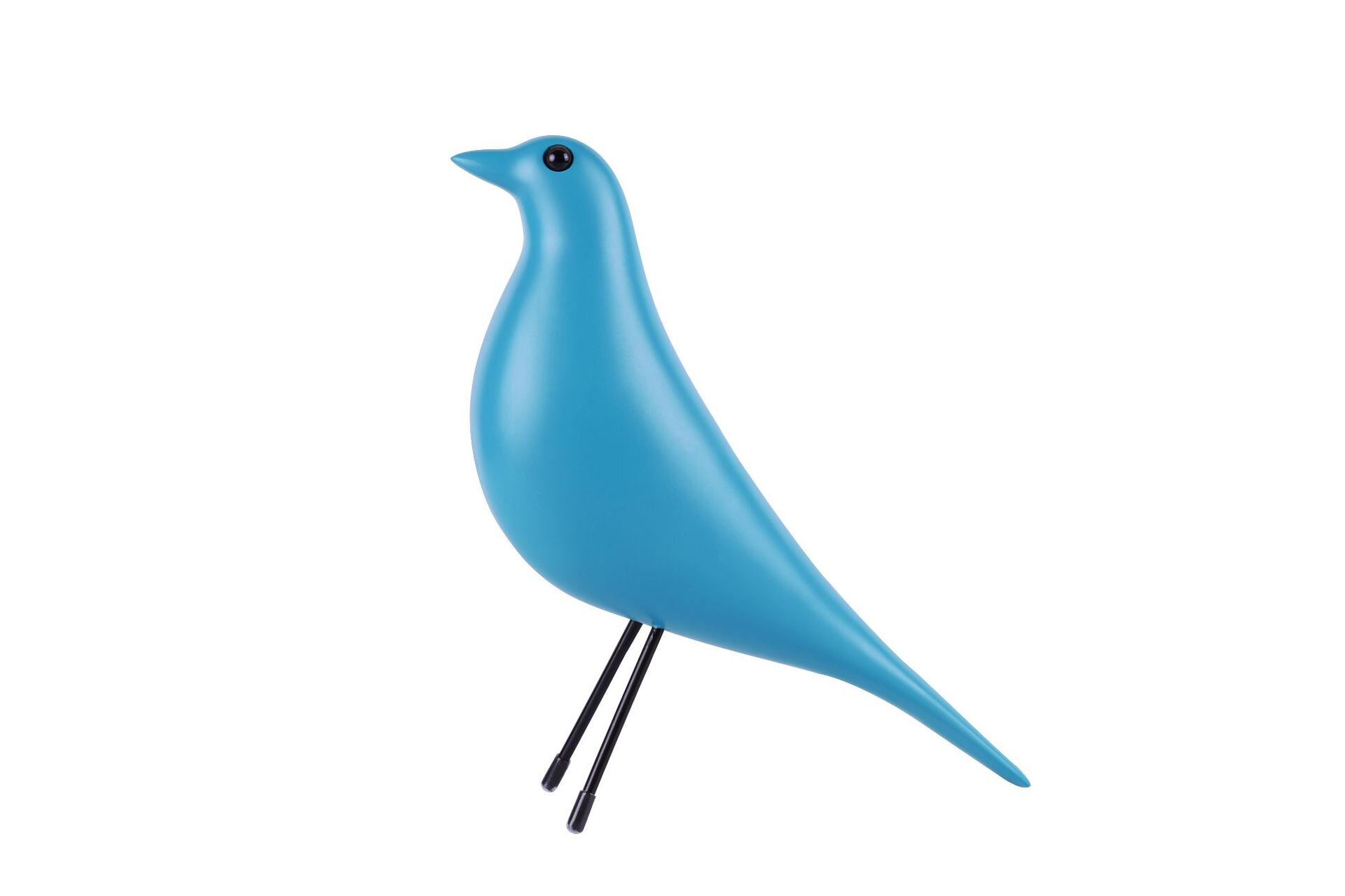 Eames – Statue d&#39;oiseau créative en résine, Sculpture de bureau, décoration de maison, accessoires: Light blue 23x26cm