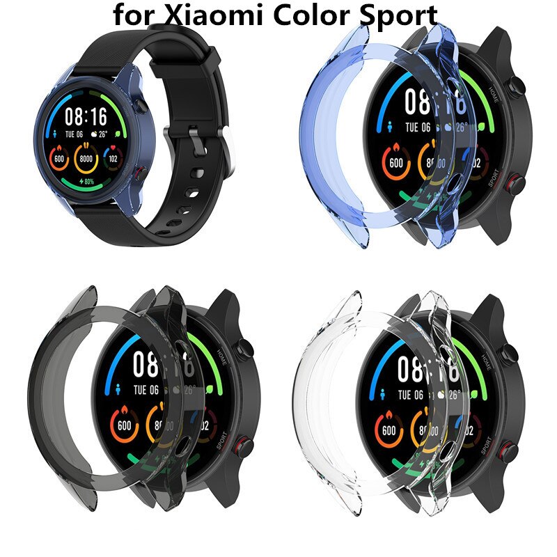 Beschermhoes Voor Xiaomi Mi Horloge Kleur Sport Soft Tpu Shell Bumper Protector Voor Xiaomi Horloge Kleur Global Case cover