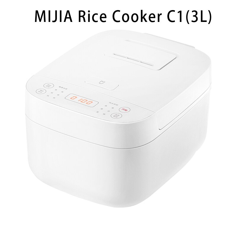 XIAOMI MIJIA – cuiseur à riz C1, autocuiseur électrique, récipient alimentaire chauffé, appareils de cuisine, Support 24 heures sur rendez-vous: 3L / LES USA