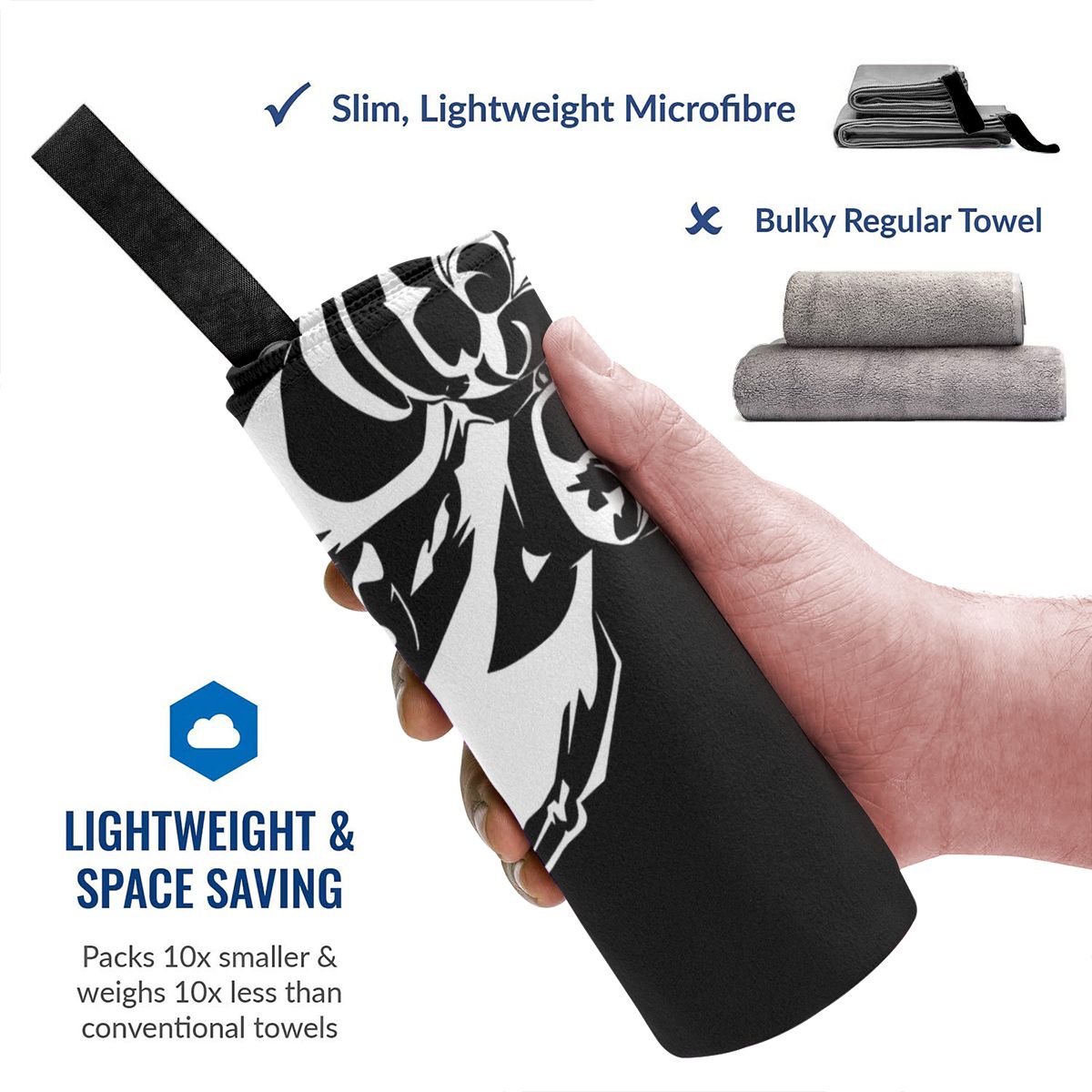 John Goodman-Toalla de playa de estilo Popular para mujer, de arte, gran , redondo, Geek,