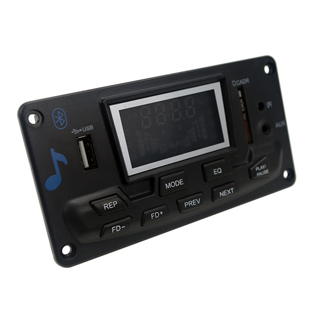 Bluetooth Decoder Module - Wireless Color Screen MP3 Player - USB Lossless Speaker Accessory - LED Display