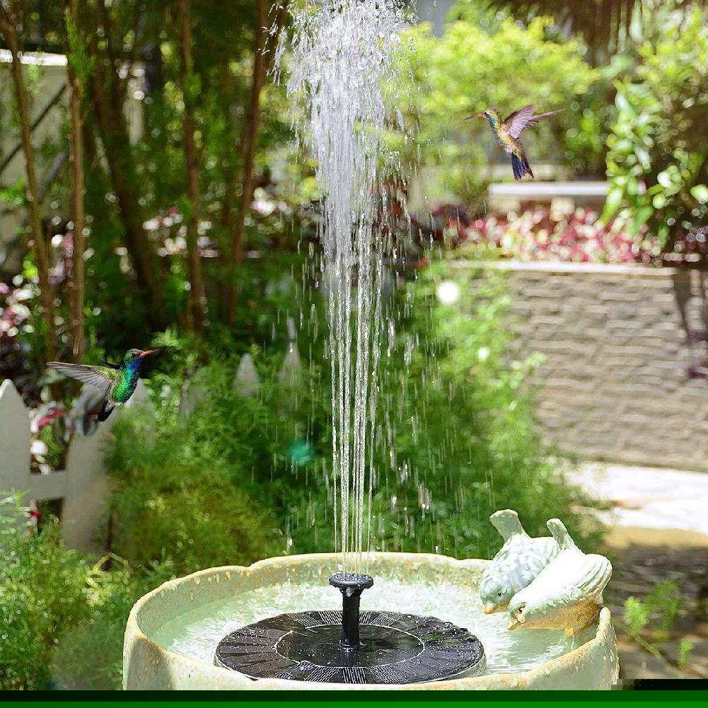 Solar Fontein Pomp Draagbare Drijvende Zonne-energie Fontein Pomp Voor Vogelbad Tuin Achtertuin Vijver Tuin Decor