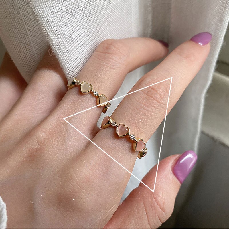 Qmcoco 925 elegante verlobungsringe in silber mit herzförmigem zirkonia, schlichtes geometrisches design, handgefertigter partyschmuck für damen: R0953