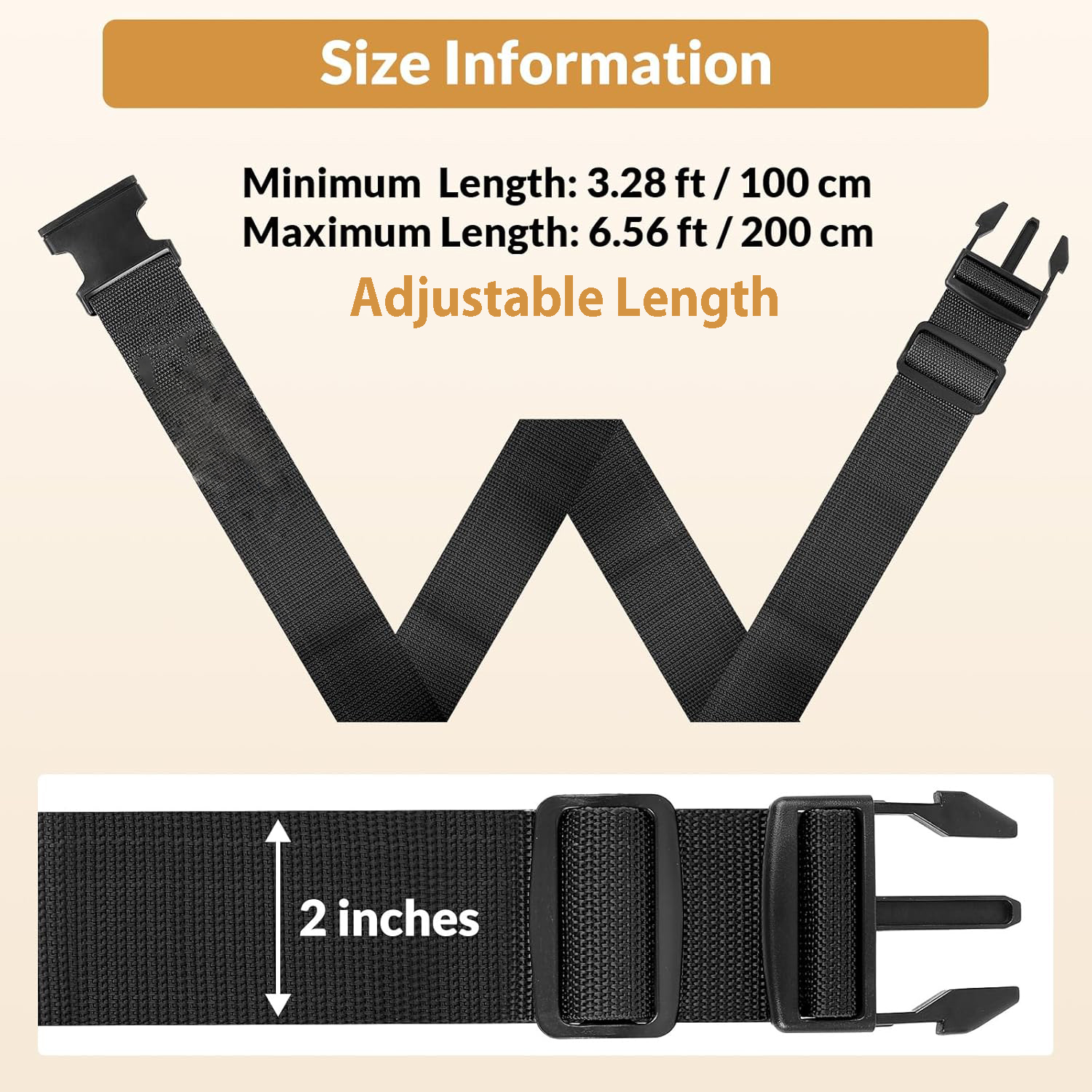 Cinghia per bagagli regolabile da 1 pezzo per valigie Cintura da imballaggio per valigie Cinture da viaggio facilmente identificate Accessori per borse
