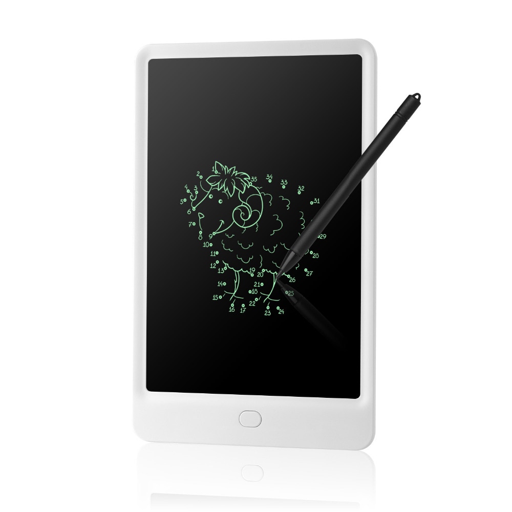 NEWYES 10 Zoll LCD Schreiben Tablette Tragbare E-Schriftsteller Papierlose Notizblock mit Erazer sperren-Geschmack Schwarz Dicken handschrift