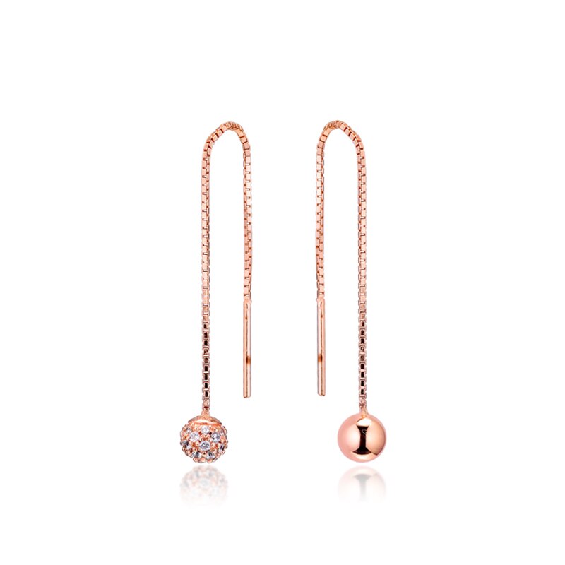 CKK Lucido & Pavimenta Il Branello Orecchini a pendaglio Pendientes Brincos 925 Gioielli in argento sterling Oorbellen kolczyki Aretes de mujer Orecchino