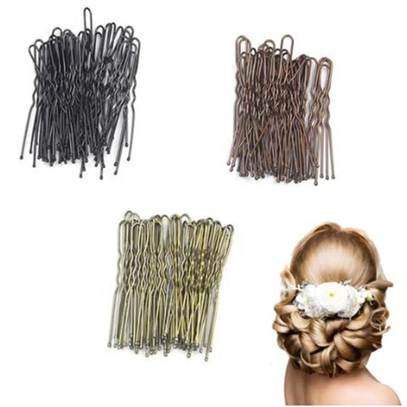 20 Pcs Vrouwen U-vormige Haarspeld Haar Clips Pins Metalen Baret Vrouwen Haar Styling Tools Accessoires Gevlochten Haar Gereedschap