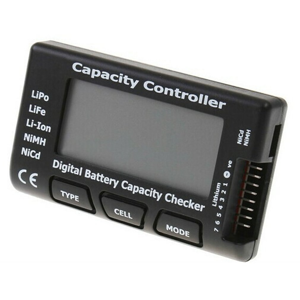 Household Digital Battery Capacity Checker RC CellMeter-7 Li-ion Nicd NiMH Battery Voltage Tester Checking Cell Meter