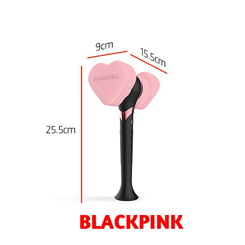 Korea LED Lightstick Light Stick Concert Glow Lamp Fluorescent Luminous Support Flashlight Glow Lamp Concert Fan Collection: BLACKPINK