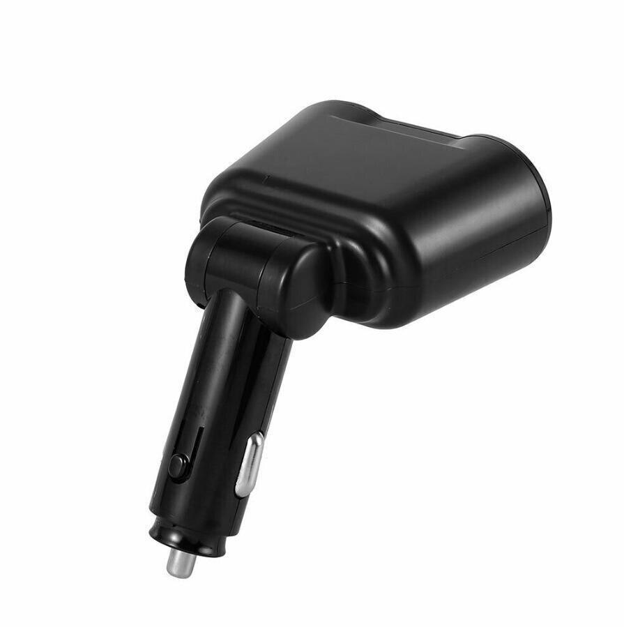 DC 12V Car Cigarette Lighter Adapter Charger 2 Way Dual Plug Socket Splitter