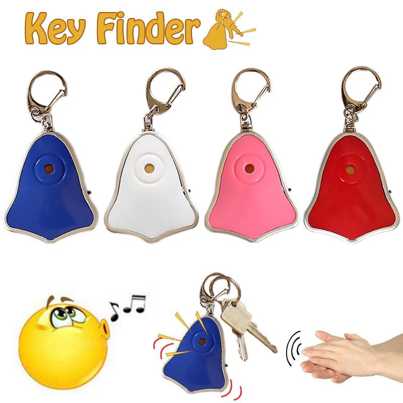 Mini Anti-Verloren Fluitje Key Finder Knipperende Piepen Remote Kids Sleutel Tas Portemonnee Locators Kind Alarm Herinnering