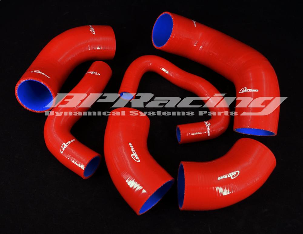 Durite Silicone Turbo Intercooler Noire Pour Lancer Evo 7-8-9 (CT9A 4G63) - Qualité FS Motoracing
